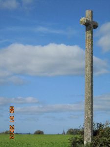 Romazy 09/10/2017 la croix de l'ancien cimetière